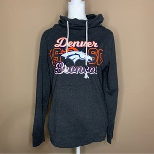 NFL Women’s Broncos Grey Hoodie